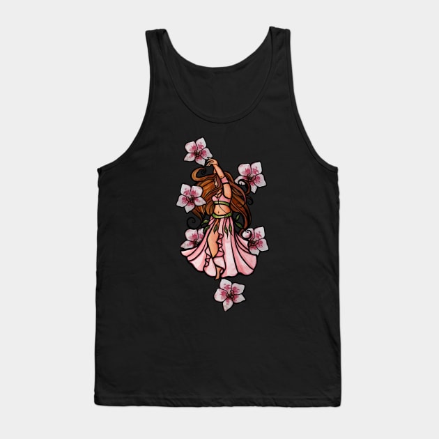 Belly Dancer Orchid Tank Top by bubbsnugg